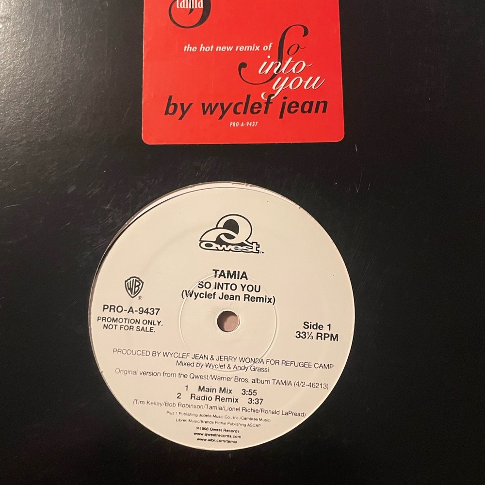 Tamia So Into You Vinyl Record